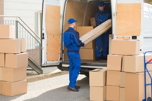 Man with van removal service for local Dulwich home moves
