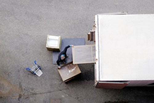 Removal team planning a house move in Dulwich