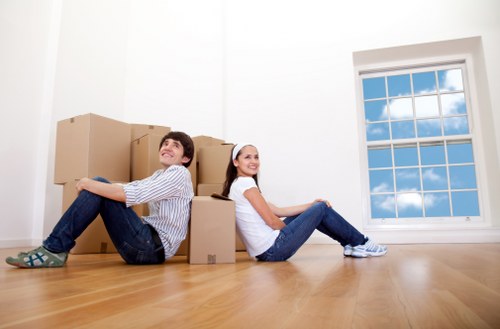 Dulwich removals crew completing a careful and organized moving service