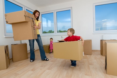 Office relocation in a Dulwich street with parking and loading challenges
