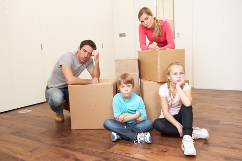 Furniture removal for a local Dulwich household