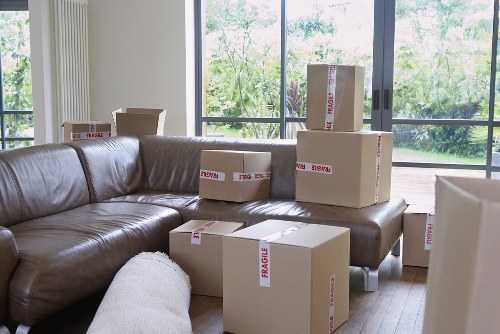Local movers handling boxes and furniture in Dulwich