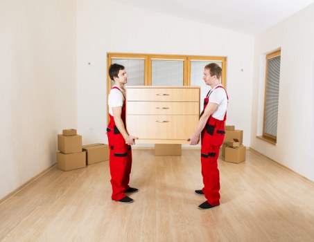 Careful packing and transport of office equipment in Dulwich