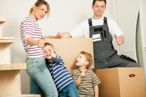 Local removals team handling access challenges in Dulwich